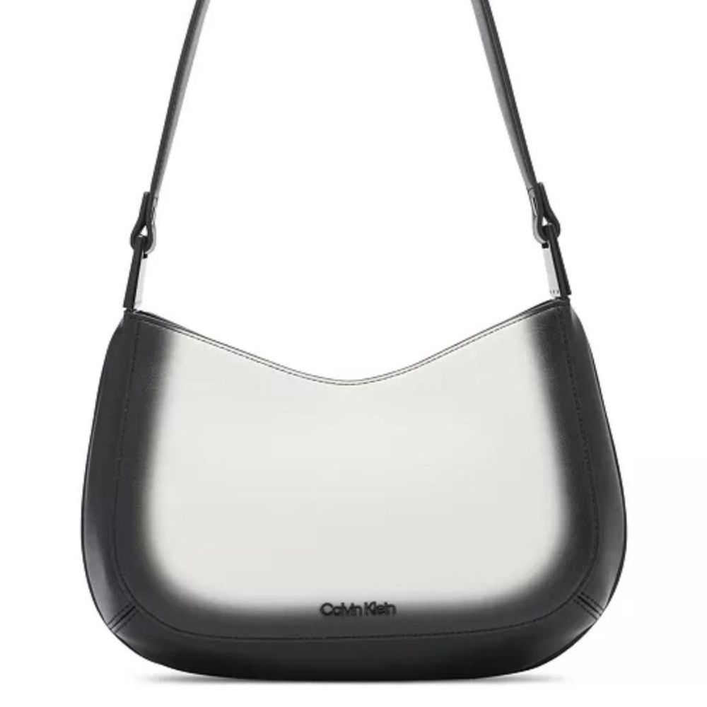 Calvin Klein charlie ombre two tone shoulder bag